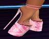 Bandana Pink Heels