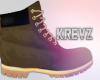 K. Brown Boots.