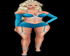 !   BLUE  CHLOE FULL SET
