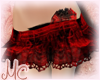 llMCll Black Red skirt