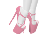 Pink LV Stilettos
