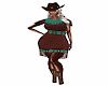 western fringe dress