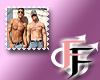 I Heart Men 5 Stamp