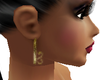 ~P~ Gold Kef Earrings