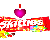 Skittles head sign