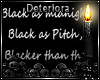 Black as midnight quote