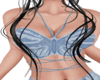XK* Denim Butterfly