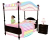 ~S~lil girl canopy bed