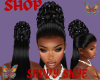 Akasha Hair w Lilac Gems