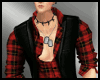 ! Lover. Red Top Plaid