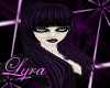 Lydia Purple Black Tones