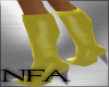 [NFA]yellow boots pvc