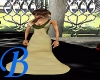 [B] Olive Evening Gown