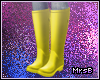 M:: Rubber Boots - Jaune