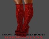 SNOW WHITE RED BOOTS