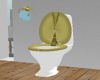 G* Gold Toilet