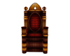 Elegant wood gold Throne