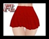 {FL}Red mini skirt RL