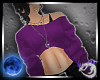 Crop Sweater Purple