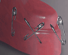 Pins boots red
