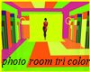 tri color photo room