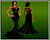 Black Fishtail Gown