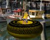 Tire Yellow Floaty Tube