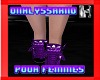 WE! shoes purple addidas