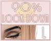Left Eye Down 90%