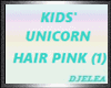 KIDS' UNICORN HAIR PINK1