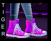 PINK BASKET BOOTS FMALE