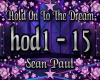 Hold On To The Dream *SP