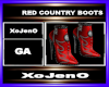 RED COUNTRY BOOTS