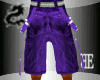 [BE] Long Shorts Purple