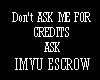 Ask IMVU ESCROW