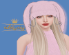 e_pink fur hat