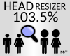 head resizer 103.5 %