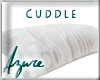 *A* White Cuddle Pillow