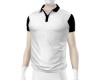 black white