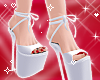 Cheryl Heel White