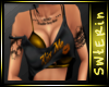 !E! Gold Kiss Me Top