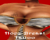 {RAW}Hope Breast Tattoo