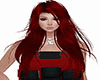 red Fineena hair