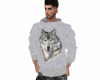 couples wolf hoody m
