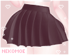 [NEKO] Pleated Skirt Black