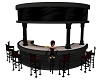 Black & Red bar table 