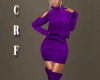CRF* Ivy Purple Sweater