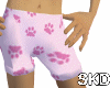 (SK)PinkPawsShorts