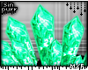 S; Emerald ArmCrystals