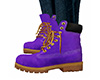 Purple Work Boots (F)